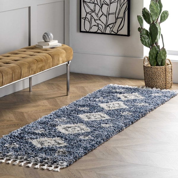Nuloom Transitional Regina Shag Area Rug 2ft 6in x 8ft KKEL01A-2608 - main